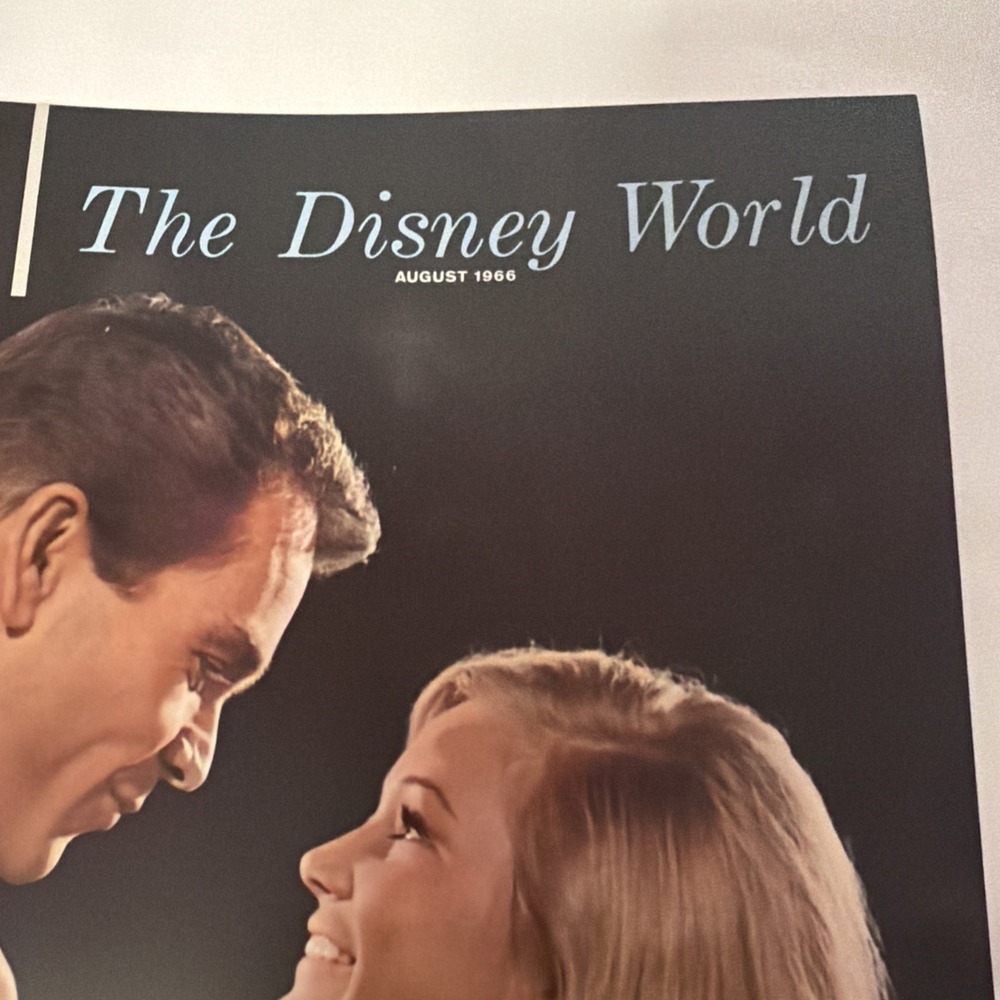 The Disney World Magazine 1966 Dean Jones Its a Small World Happiest Millionaire - Picture 11 of 12